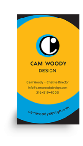 Cam Woody Design Business Card